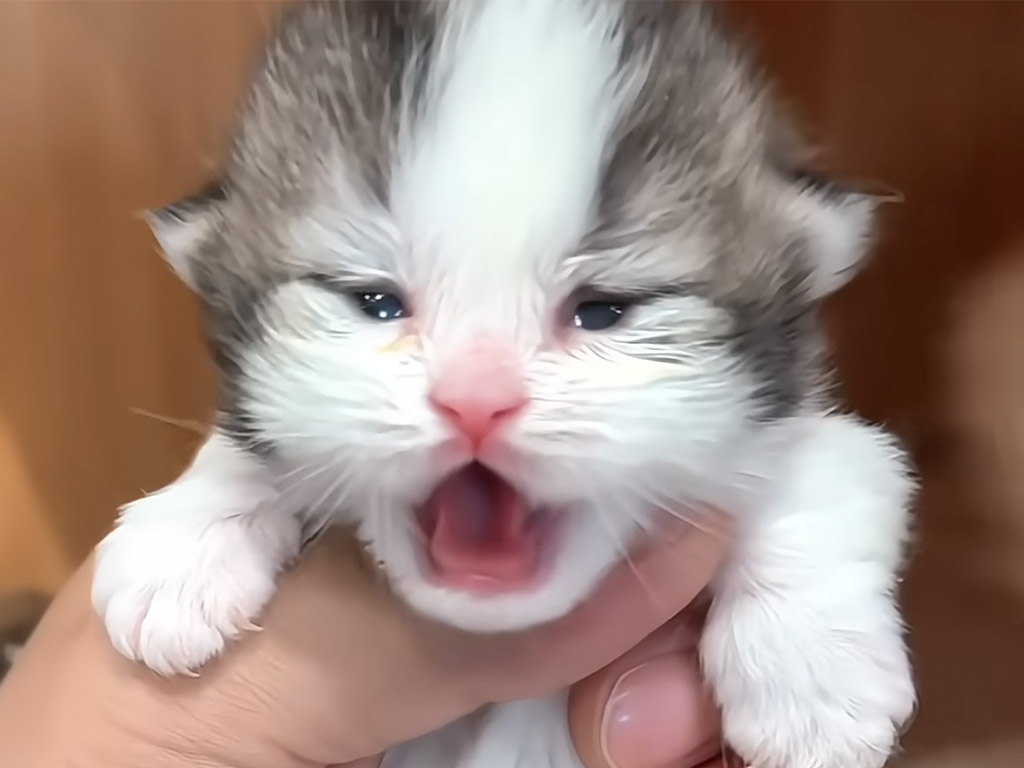 生後40日間でこんなに変わる！ マンチカンの子猫さん40日間の成長が可愛すぎる