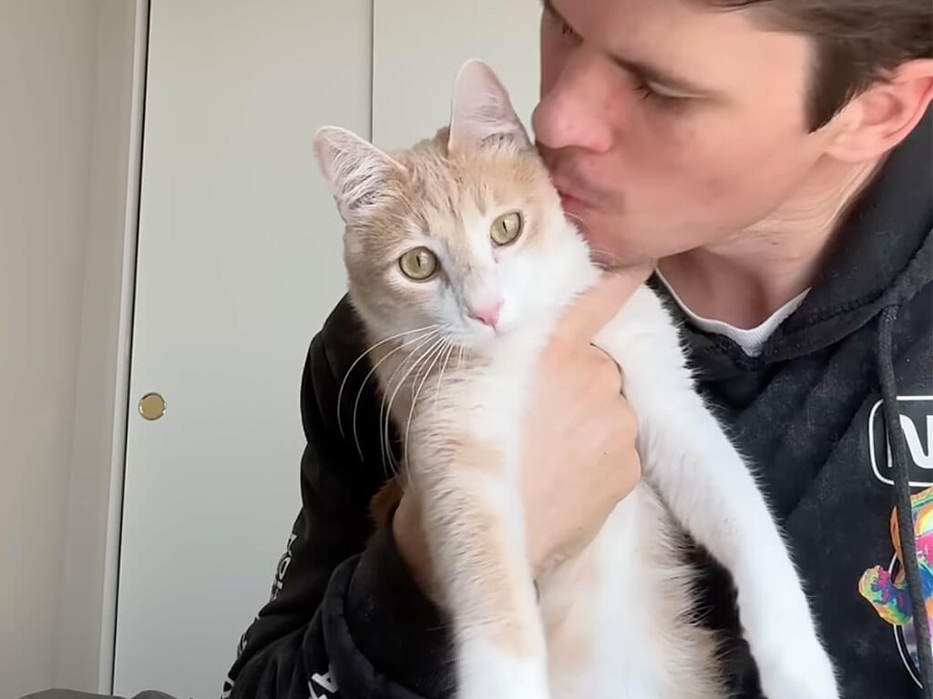 猫さんがとびきり甘えん坊に育った理由が、動画を見ればすぐわかった♡